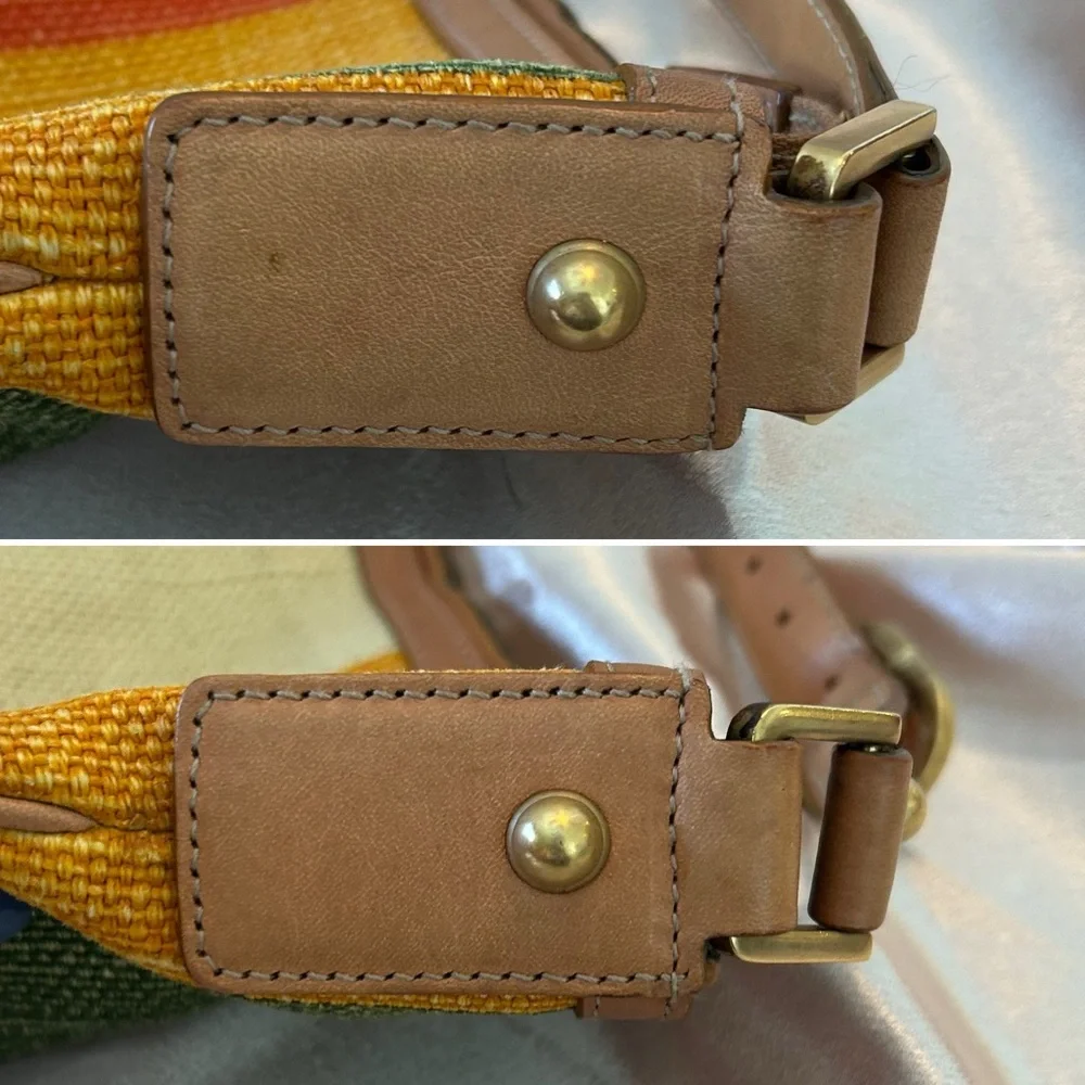 Gucci Blondie Striped Hobo Bag